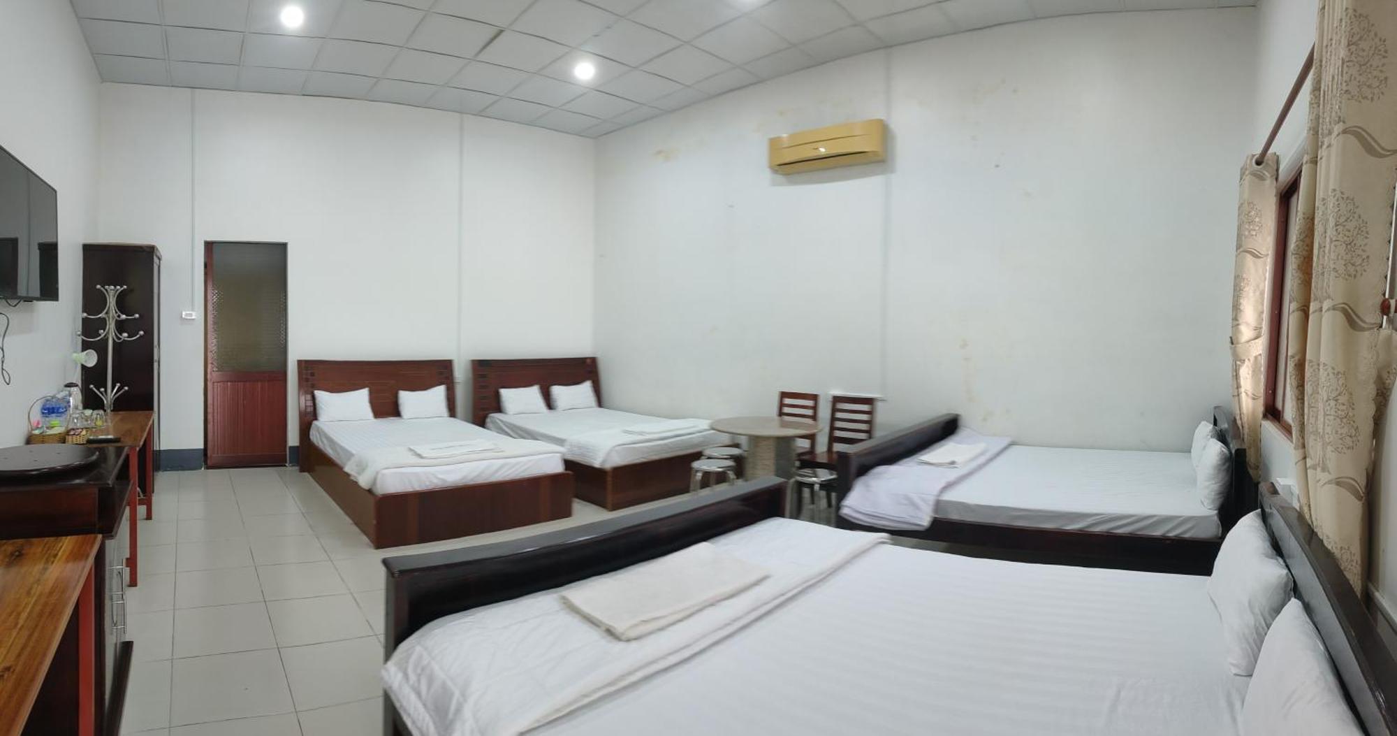 Khách Sạn Ngọc Hân Ap Vinh Phu Exterior foto